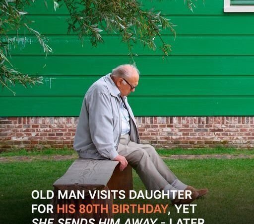 Old Man Goes to Visit Daughter for His 80th Birthday, She Doesn’t Let Him Enter Her House – Story of the Day